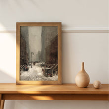 Load image into Gallery viewer, Moody Paris Winter Print