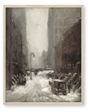 Load image into Gallery viewer, Moody Paris Winter Print