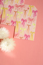 Load image into Gallery viewer, Ribbons, Bows gift tag set