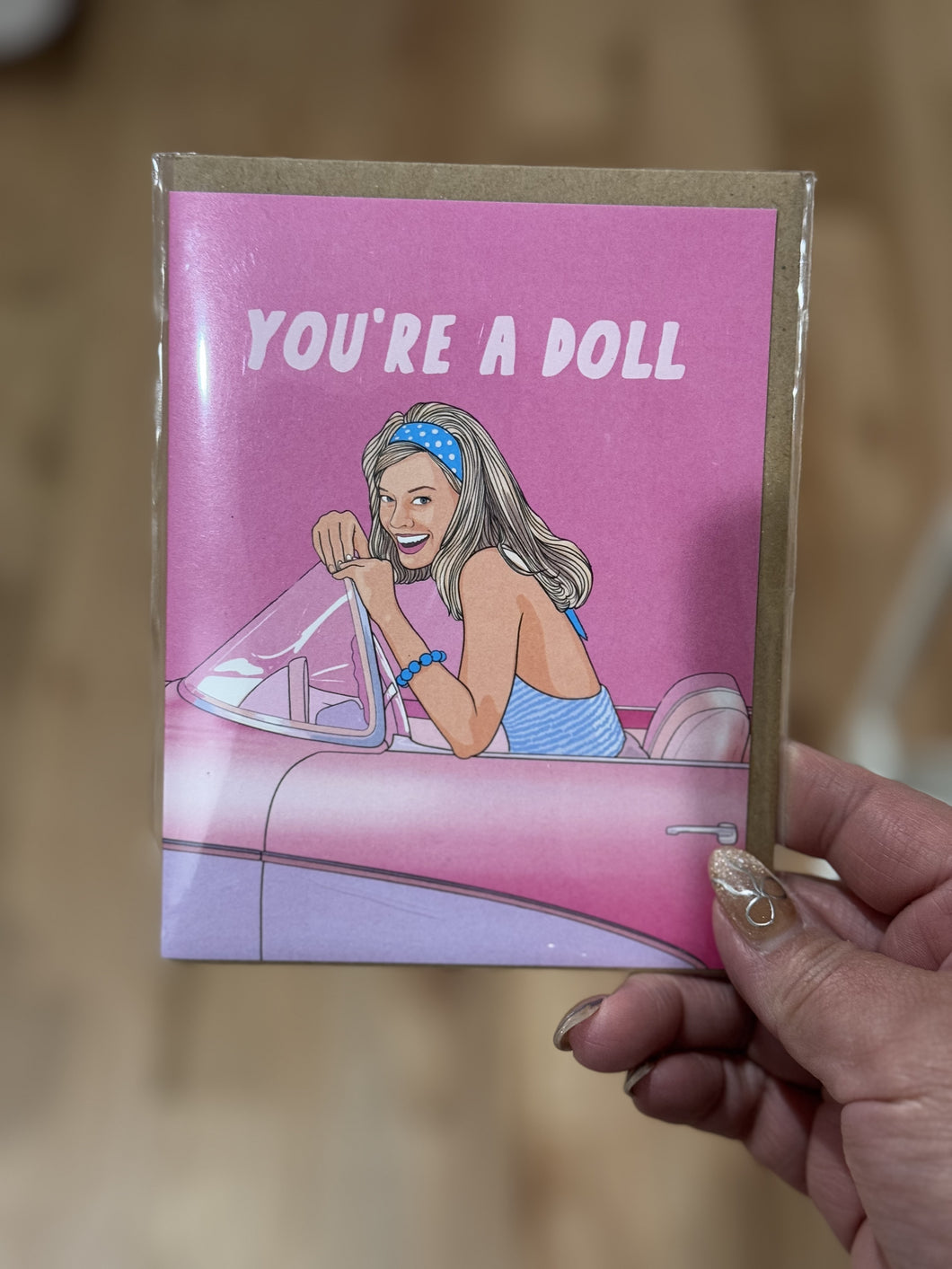 Barbie - You’re a doll card