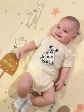 Load image into Gallery viewer, Mickey Mouse Ghost Baby Onesie / natural