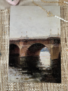 Rustic European Bridge Print