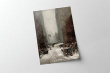 Load image into Gallery viewer, Moody Paris Winter Print