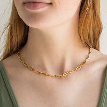 Load image into Gallery viewer, Paper Clip Chain Necklace