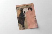 Load image into Gallery viewer, Woman Book Reading Painting Library Wall Art