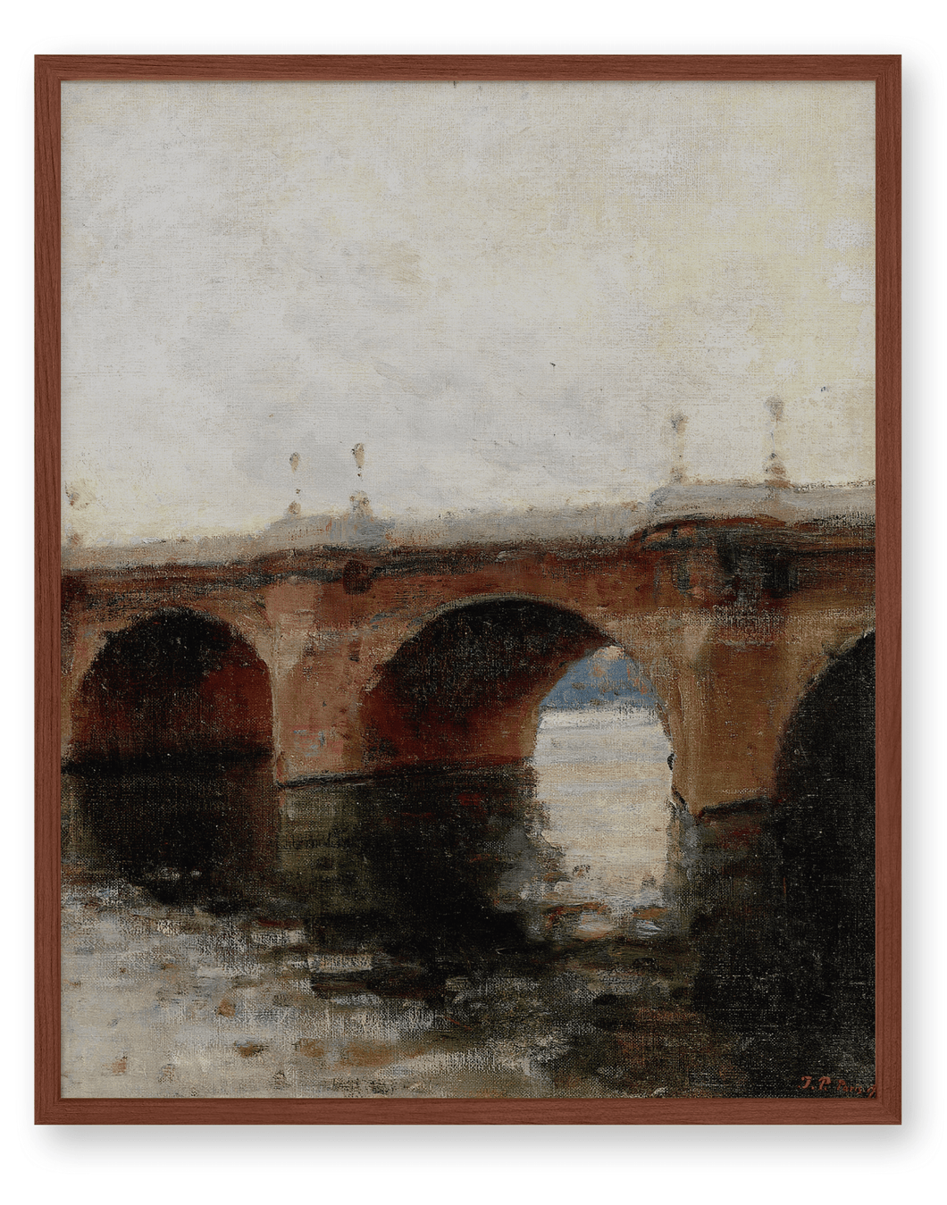 Rustic European Bridge Print