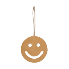 Load image into Gallery viewer, Smiley face Leather Ornament