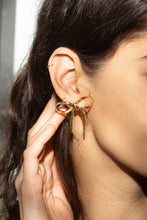 Load image into Gallery viewer, The Bow is Mine Stud - 18k Gold Plated