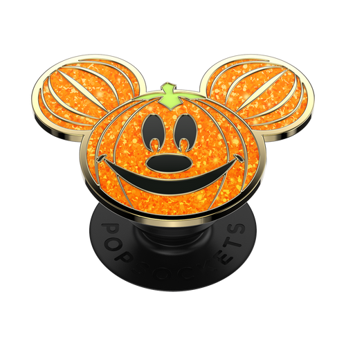 PopSockets Phone Grip - Enamel Glitter Mickey Pumpkin